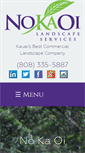 Mobile Screenshot of nkolandscaping.com